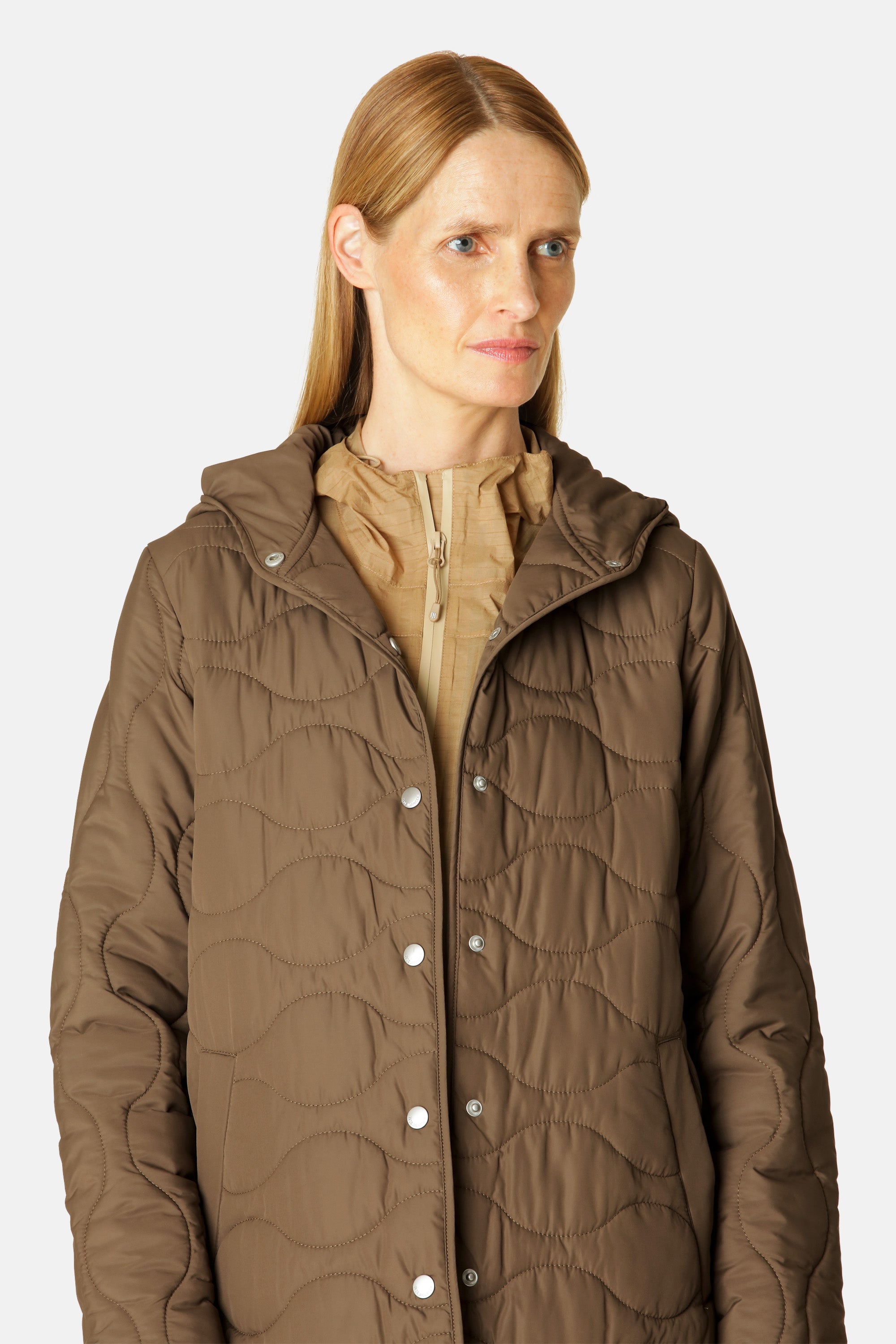 Ilse Jacobsen Hornbæk Outerwear Quilt jacket Jacket 234 Cub Brown